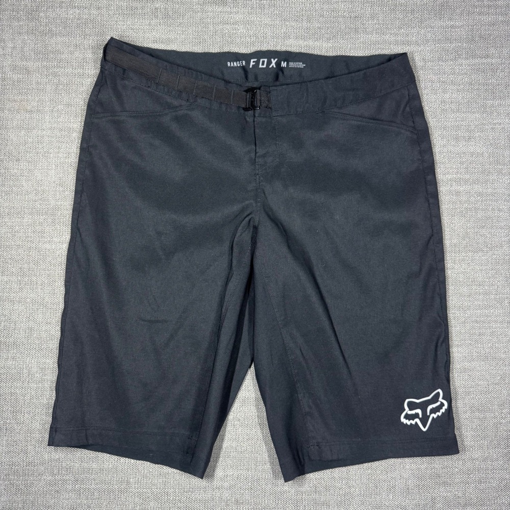 Fox Racing Ranger MTB Shorts Womens Medium Black Adjustable Belt  Activewear